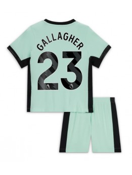 Billige Chelsea Conor Gallagher #23 Tredjedraktsett Barn 2023-24 Kortermet (+ Korte bukser)